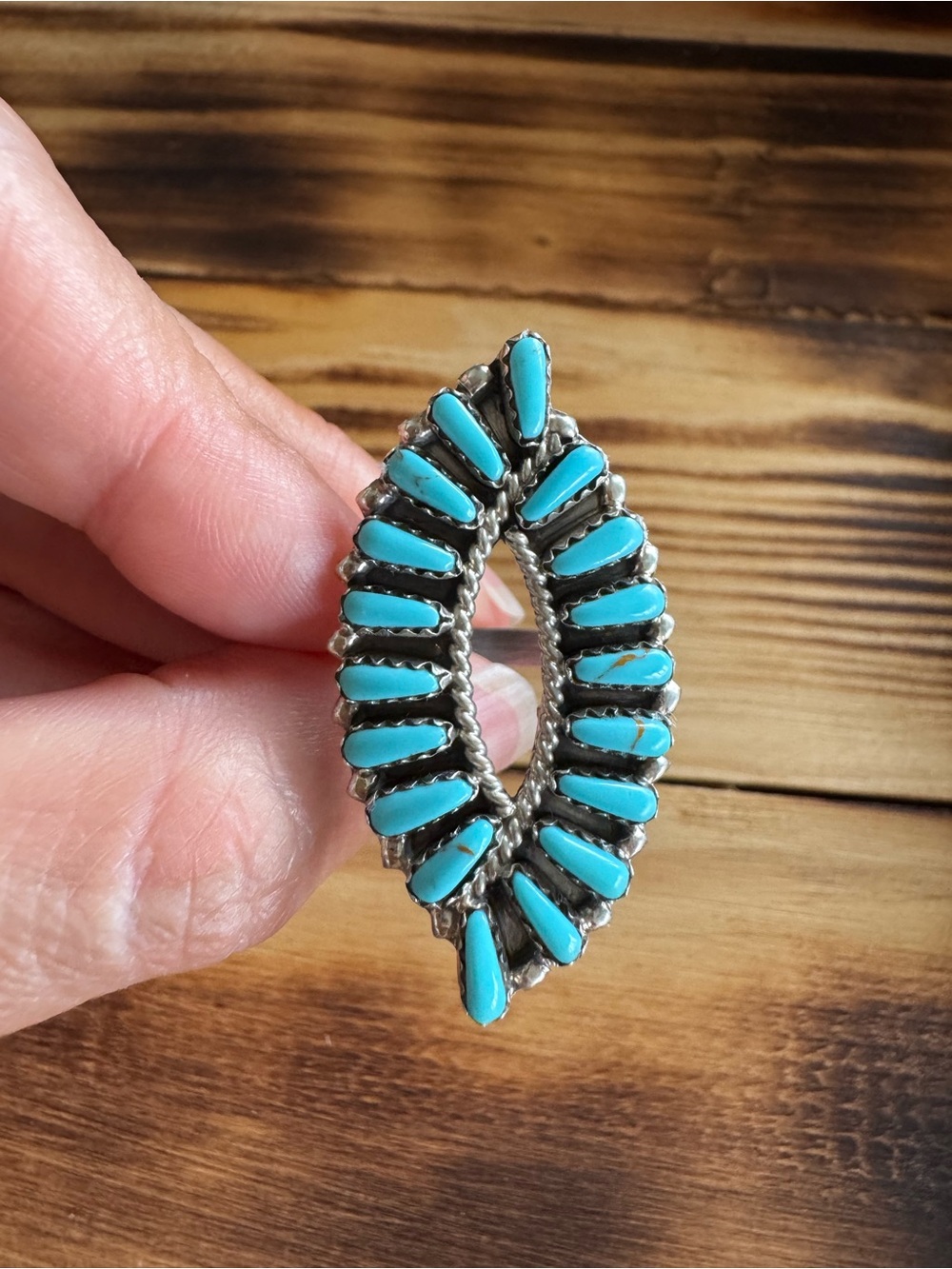 Tamara Benally Turquoise ring